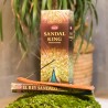 Naturalne kadzidełka SANDAL KING (HEM) sześciokątne 20 szt