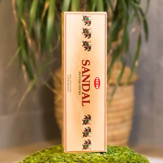 Naturalne kadzidełka INDYJSKIE SANDAŁ (Incense Sticks HEM) opakowanie 8 szt.