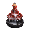 Kominek BackFlow Kwiat Lotosu Czerwony