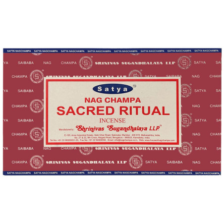 Indyjskie kadzidełka Satya Nag Champa Sacred Ritual