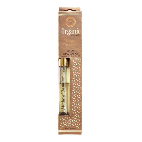 Spray zapachowy w szklanej butelce Madurai Jasmine 12ml Organic Goodness