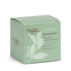 Naturalne syryjskie mydło NAJEL z Aleppo 5 x 20 g