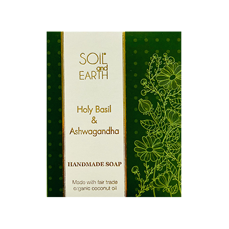 Mydło soil and Earth Tulsi i Ashwagandha 125g