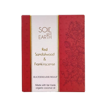 Orientalne mydło Soil and Earth z Czerwonym sandałowcem