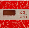 Orientalne mydło soil and earth z pomarańczą i cynamonem