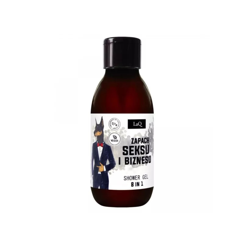 LAQ MINI DOBERMAN Żel pod prysznic 8 w 1 100 ml