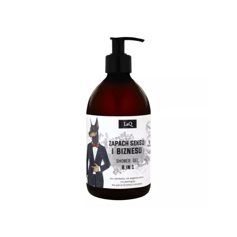 LAQ Doberman żel pod prysznic 8 w 1 500 ml