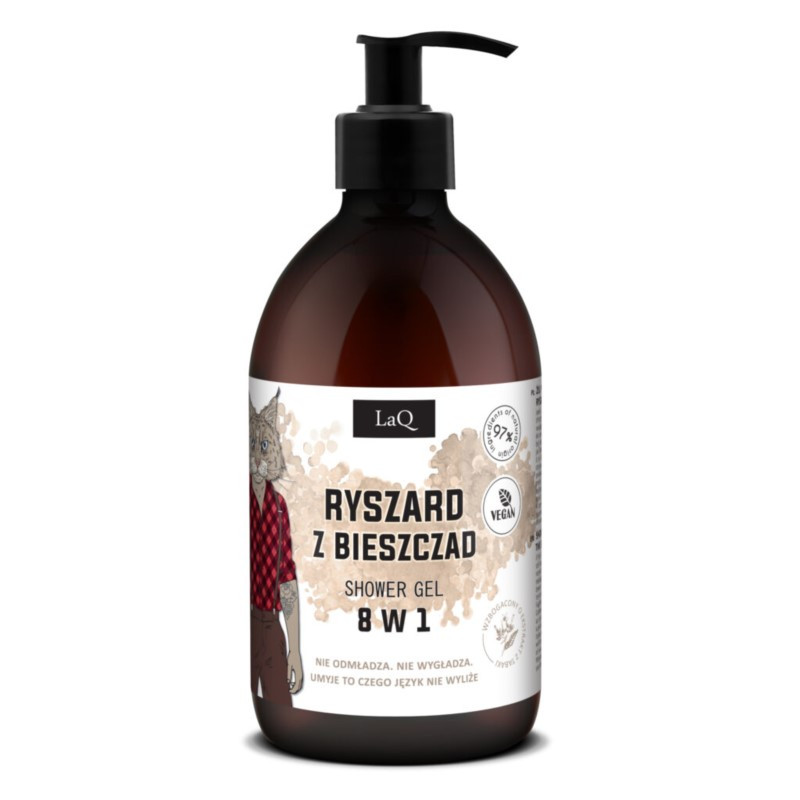 Laq Żel pod prysznic 8w1 Ryszard z Bieszczad 500 ml