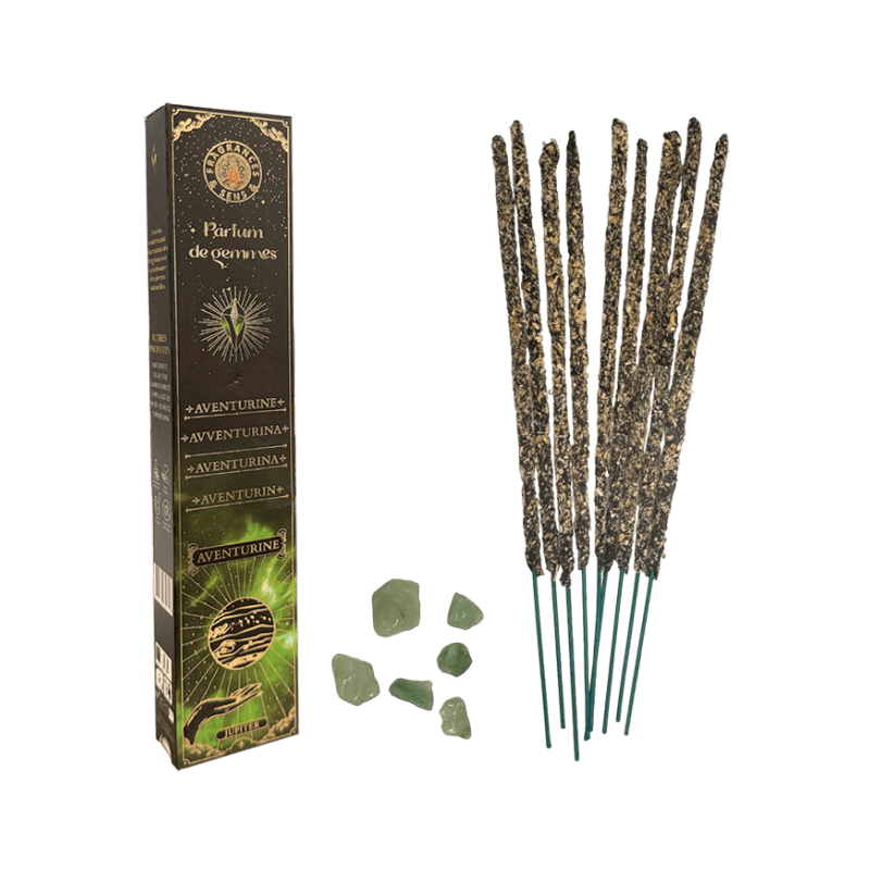 Kadzidełka Fragrances & Sens Zapach kamieni Awenturyn 20g