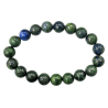 Bransoletka z kamieni naturalnych Azuryt Malachit koraliki 10mm