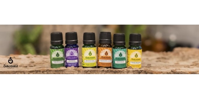 Olejki eteryczne do aromaterapii oraz tworzenia naturalnych perfum